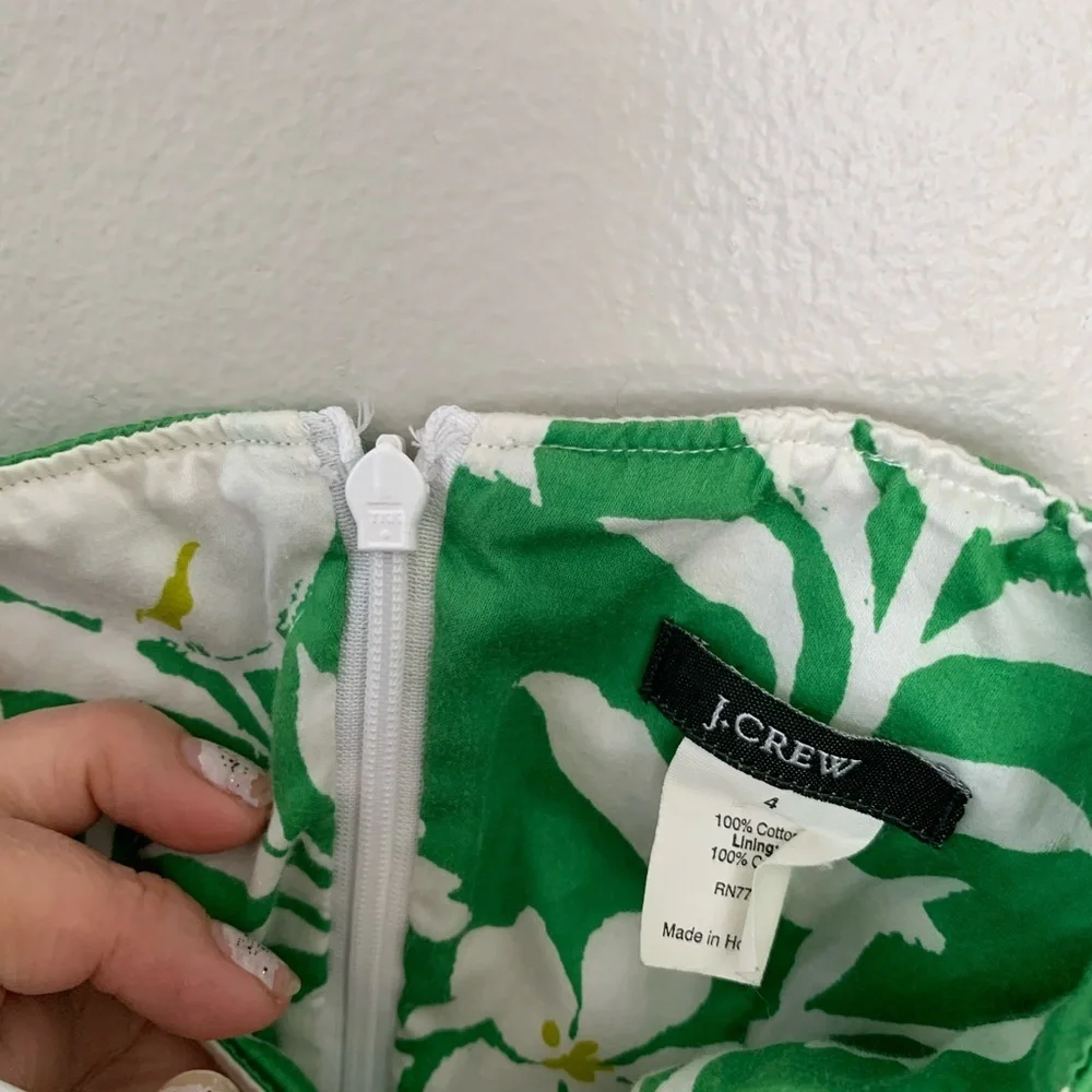 J. Crew 100% cotton Dress